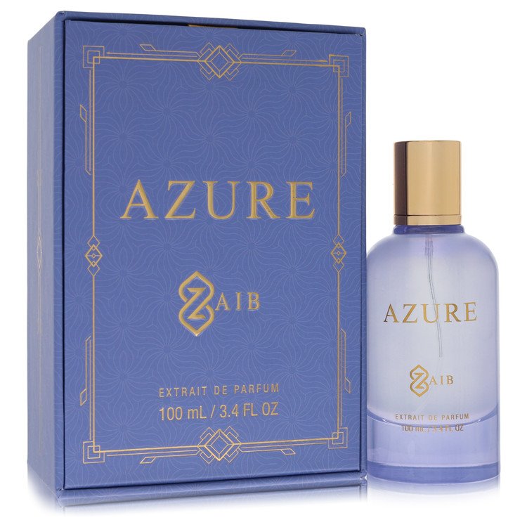 Zaib Azure by Zaib - Extrait De Parfum Spray (Unisex) 3.4 oz