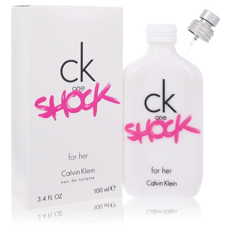 CK One Shock by Calvin Klein - Eau De Toilette Spray 3.4 oz