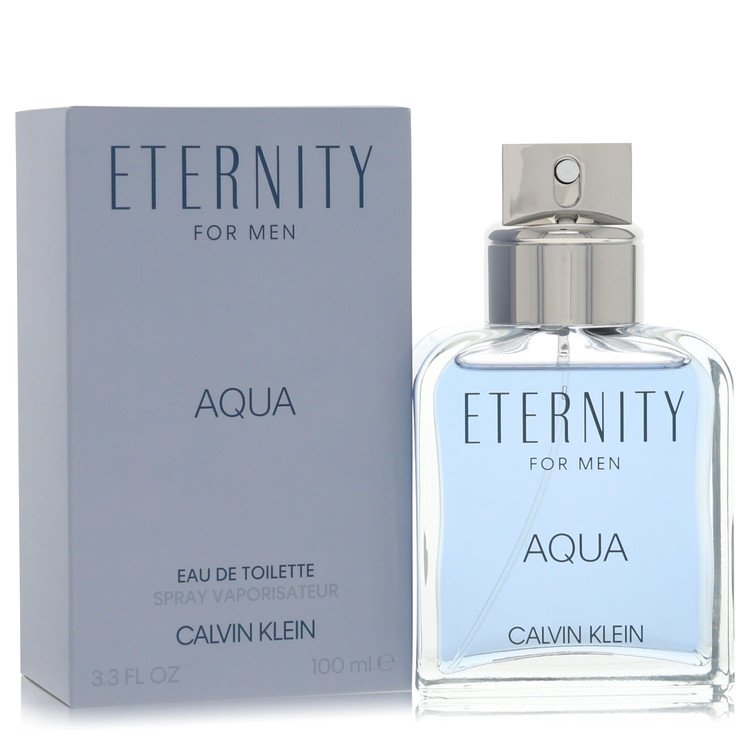 Eternity Aqua by Calvin Klein - Eau De Toilette Spray 3.4 oz