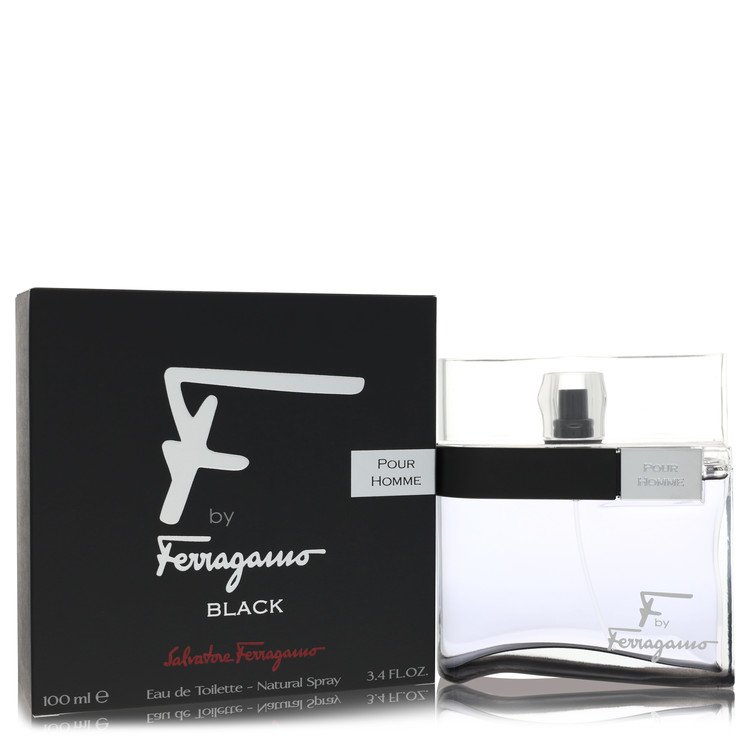 F Black by Salvatore Ferragamo - Eau De Toilette Spray 3.4 oz