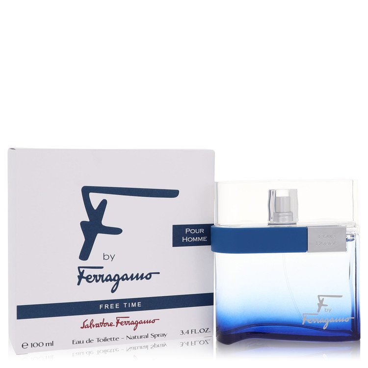 F Free Time by Salvatore Ferragamo - Eau De Toilette Spray 3.4 oz