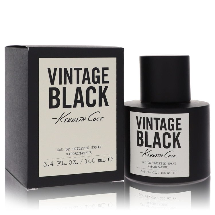 Kenneth Cole Vintage Black by Kenneth Cole - Eau De Toilette Spray 3.4 oz