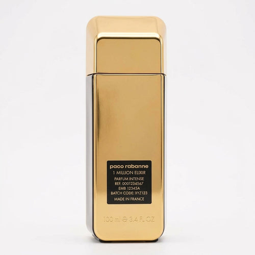 Men's Fragrance — Studio - Back View | Generated by Modelize