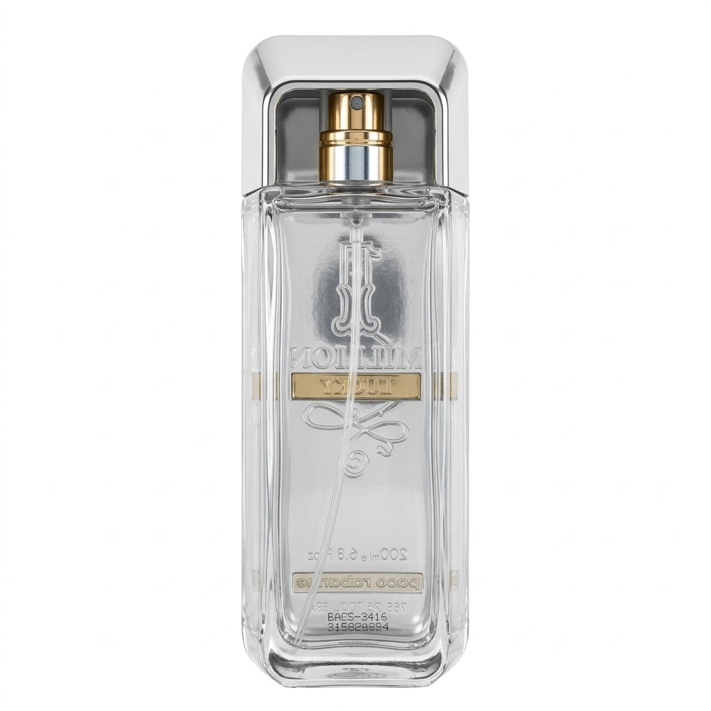 Fragrance / Eau De Toilette — Studio - Back View | Generated by Modelize