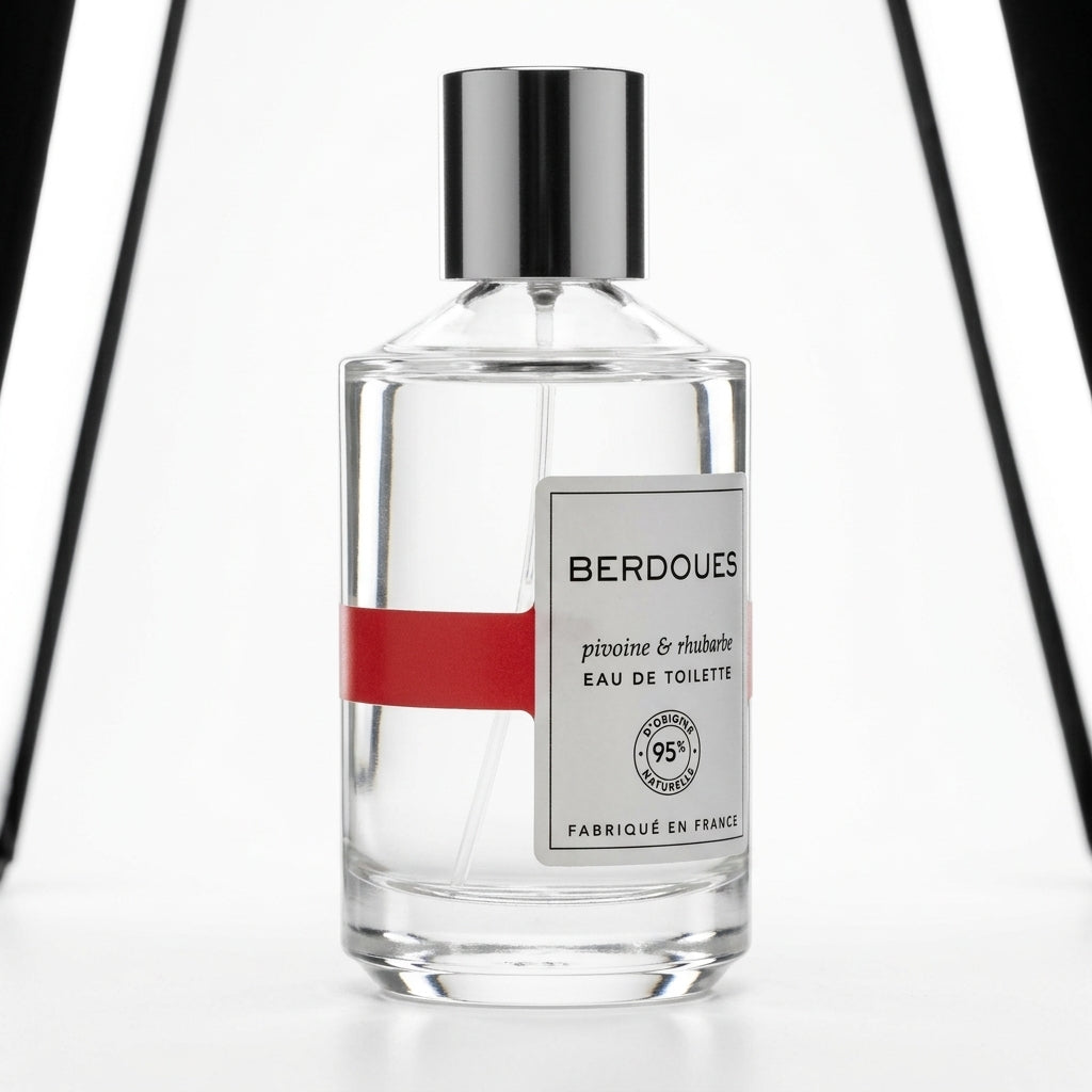 Perfume Bottle — Studio - Side View | Generated by Modelize