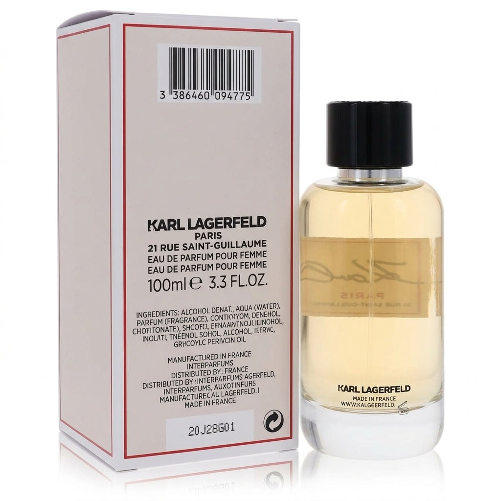 Eau De Parfum Fragrance — Studio - Back View | Generated by Modelize