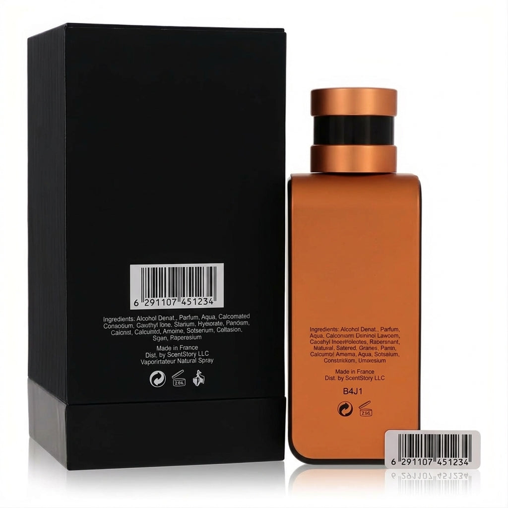 Eau De Parfum — Studio - Back View | Generated by Modelize