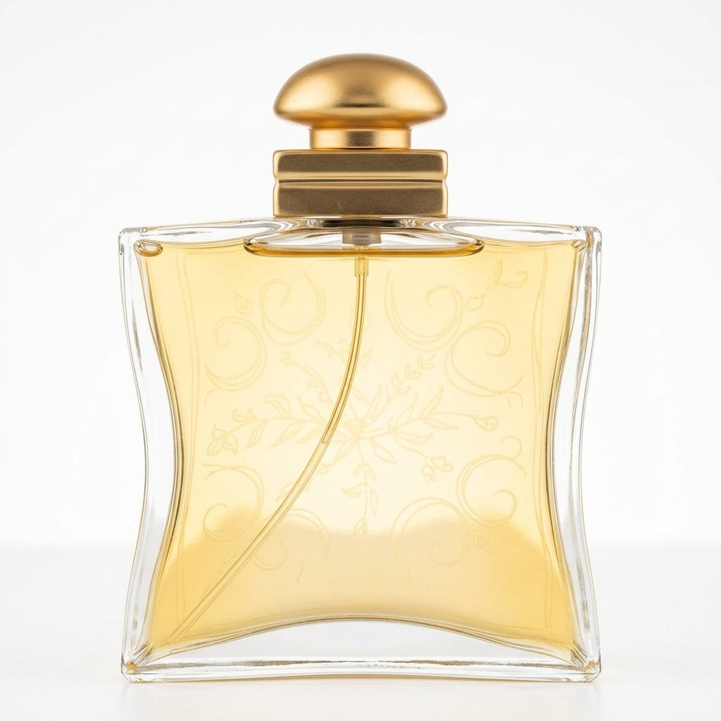 Eau de Toilette Perfume — Studio - Back View | Generated by Modelize