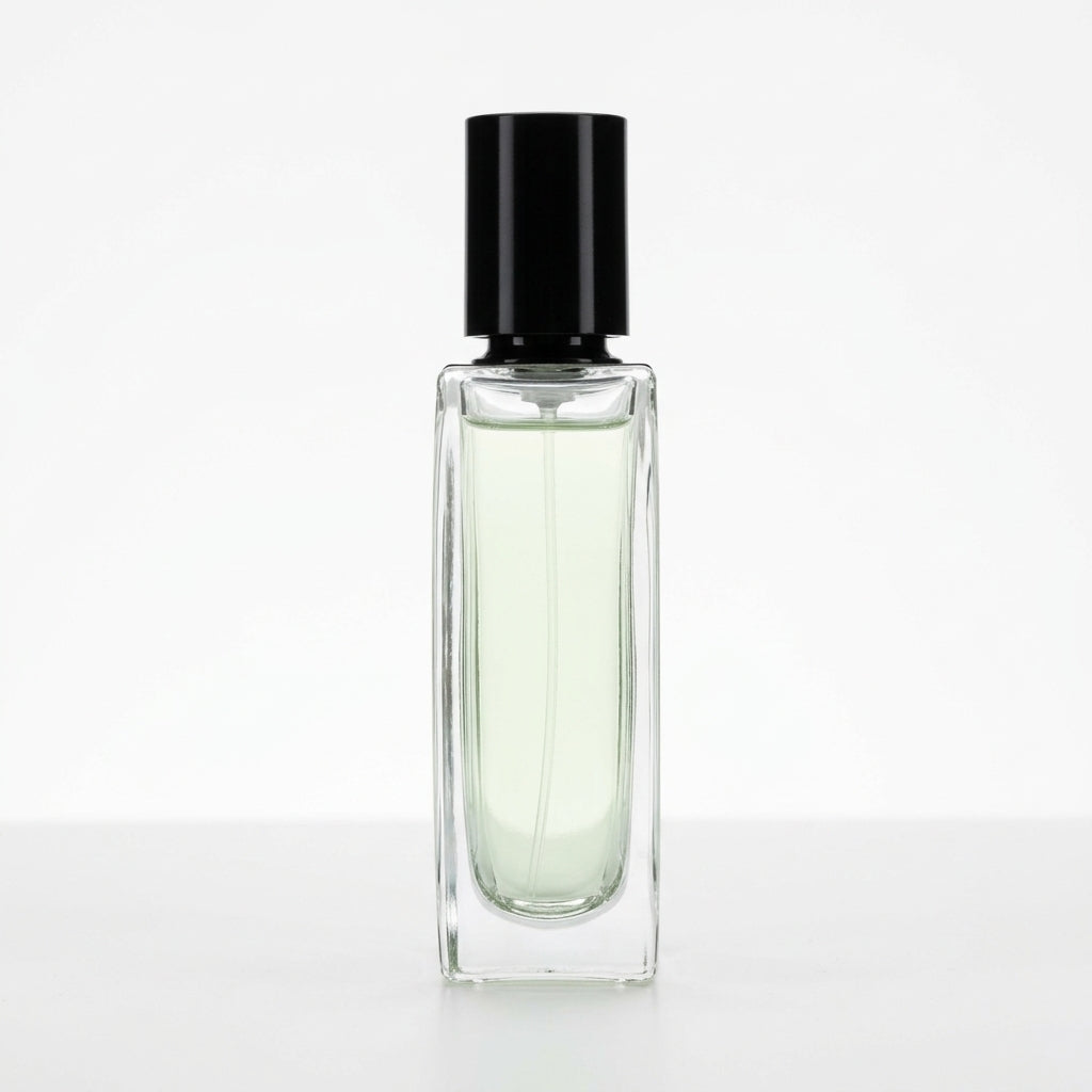 Perfume bottle — Studio - Side View | Generated by Modelize