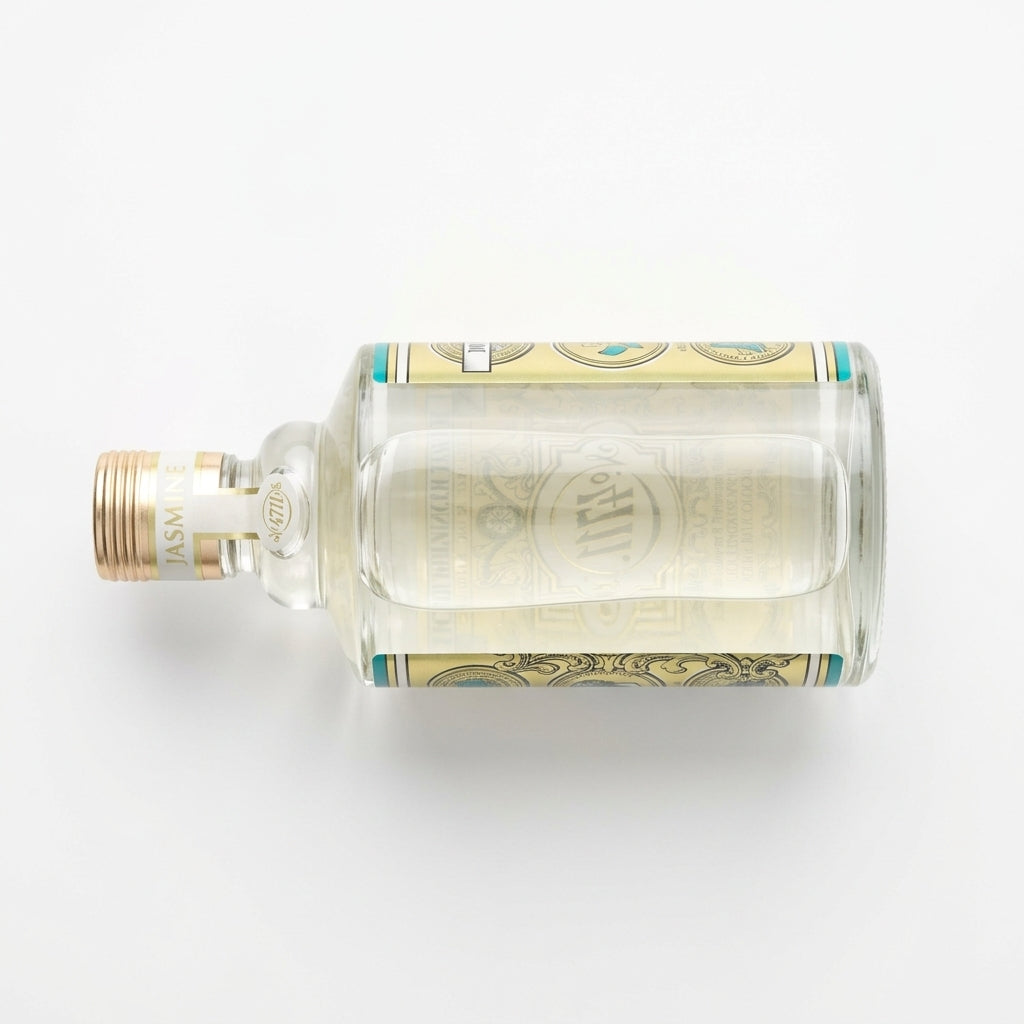 Eau De Cologne Spray — Flat Lay - Back | Generated by Modelize