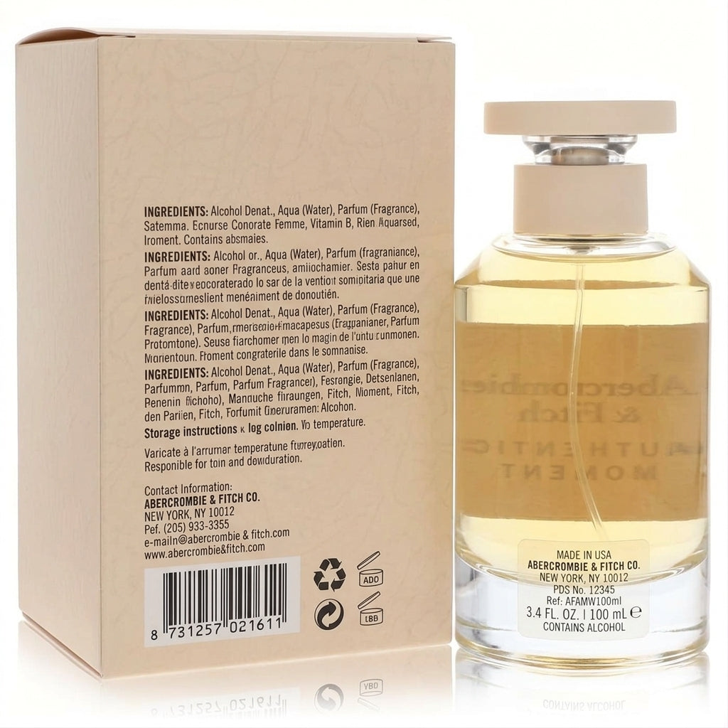 Eau de Parfum — Studio - Back View | Generated by Modelize