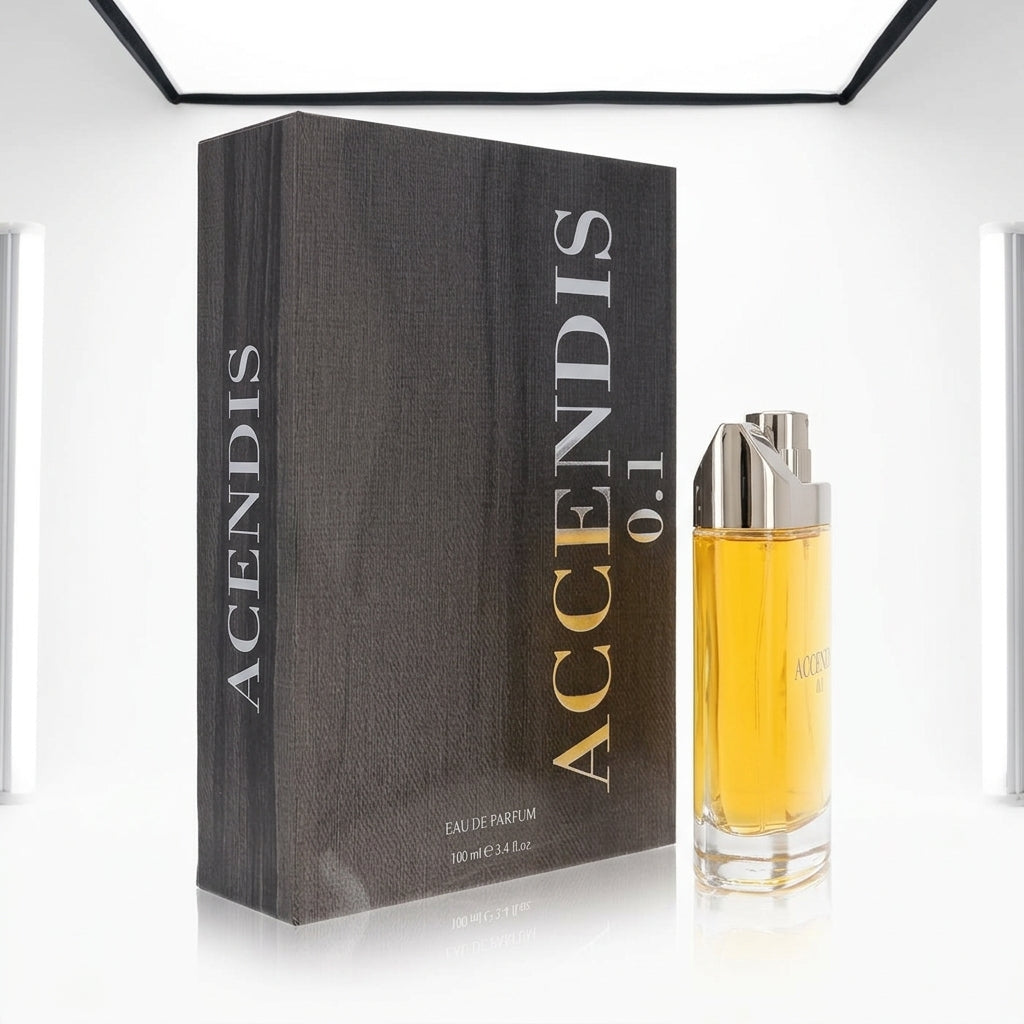 Eau De Parfum — Studio - Side View | Generated by Modelize