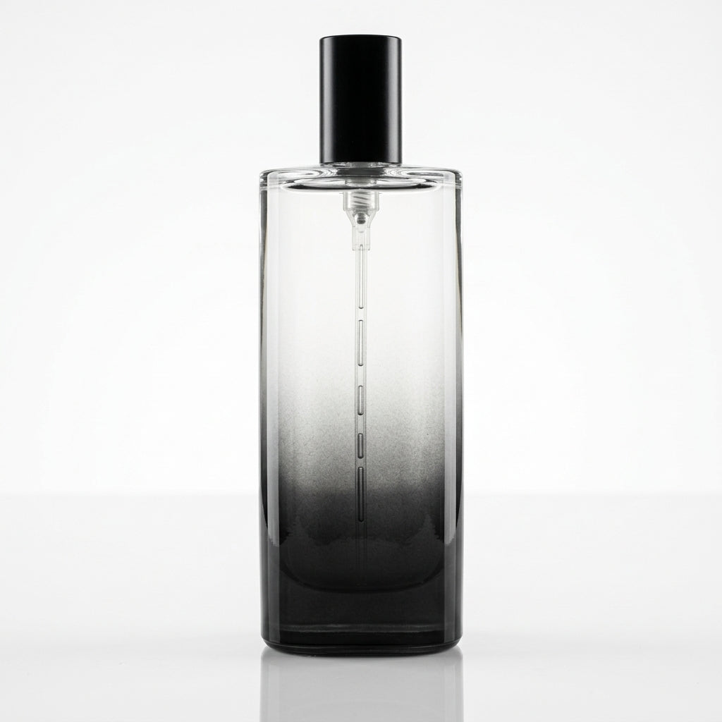 Fragrance bottle — Studio - Back View | Generated by Modelize