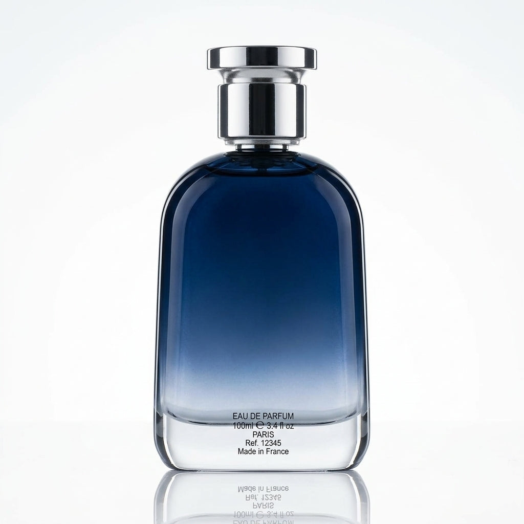 Eau De Parfum — Studio - Back View | Generated by Modelize