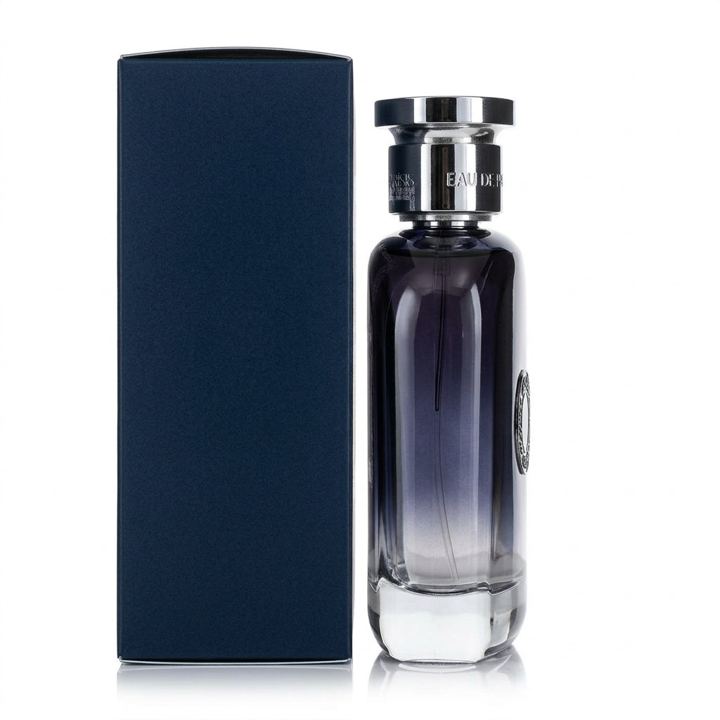 Eau De Parfum — Studio - Side View | Generated by Modelize