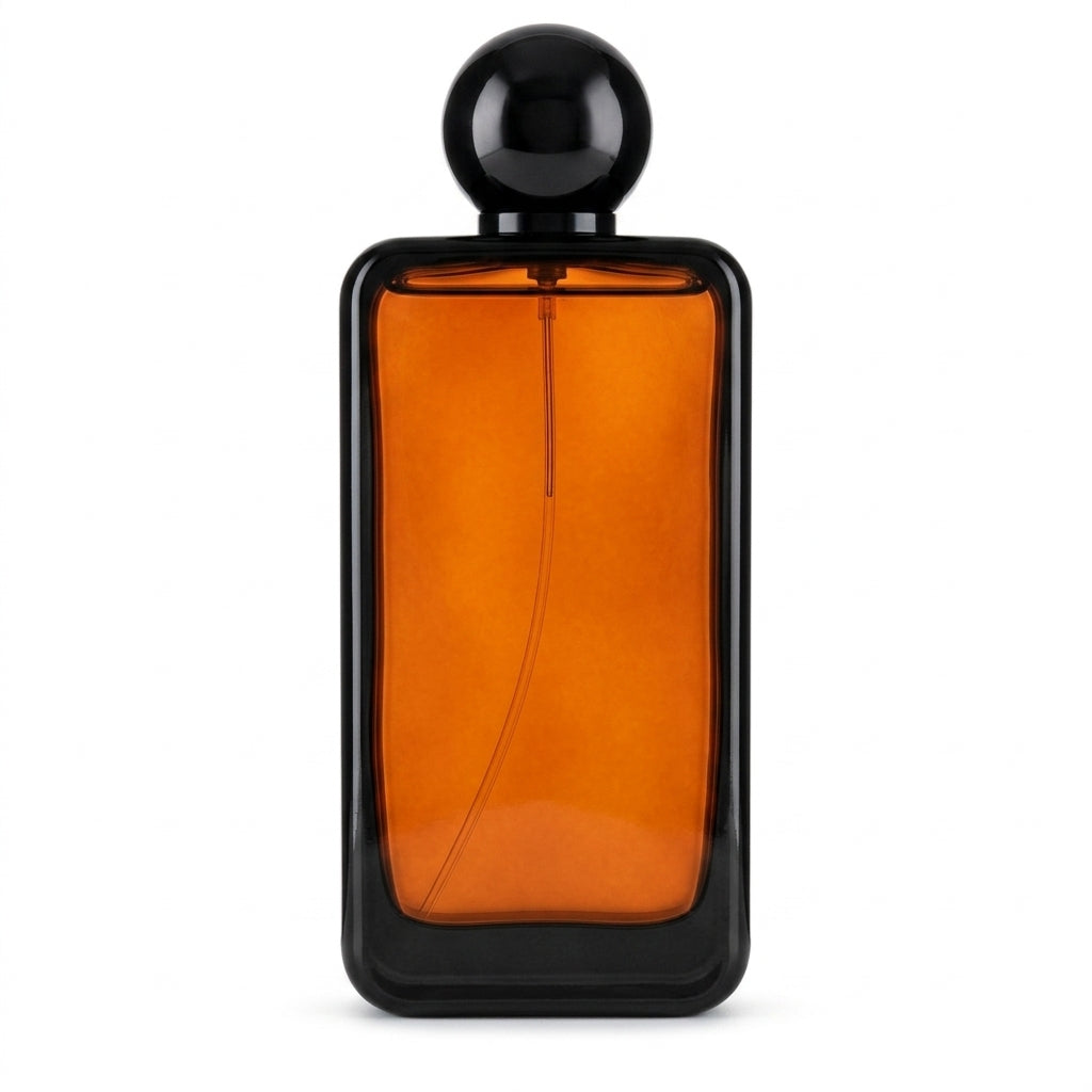Perfume Bottle — Studio - Back View | Generated by Modelize
