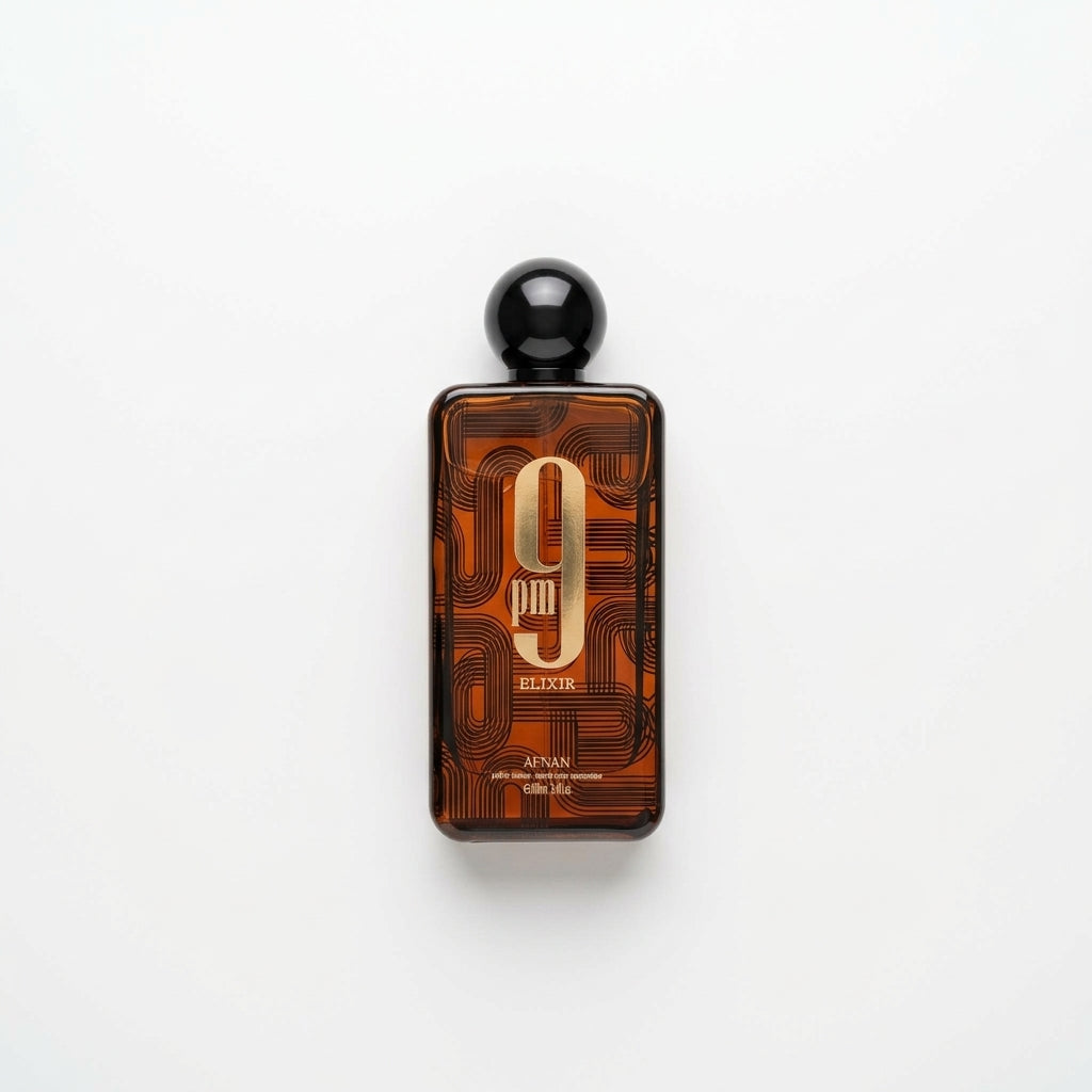 Fragrance bottle — Flat Lay - Front | Generated by Modelize