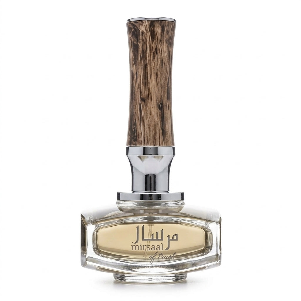 Eau De Parfum bottle — Studio - Side View | Generated by Modelize