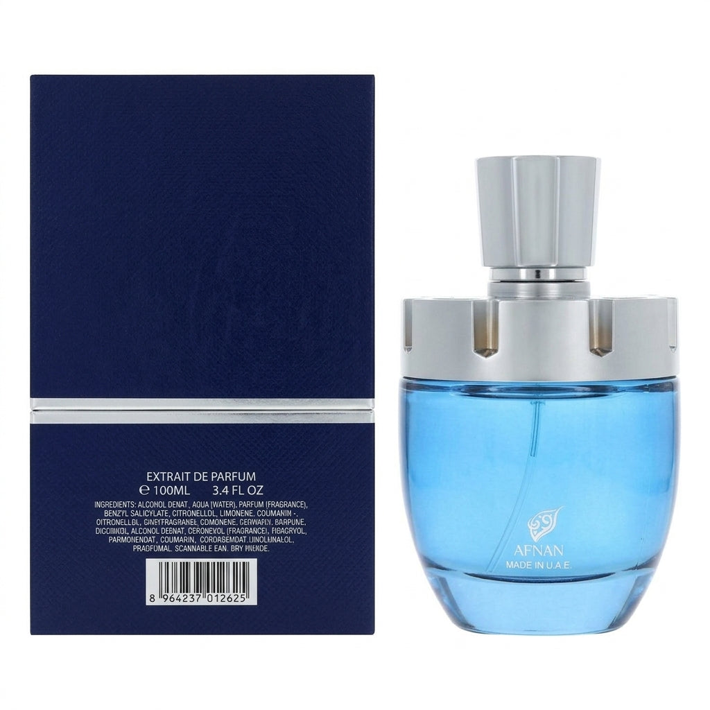 Perfume / Extrait De Parfum — Flat Lay - Back | Generated by Modelize