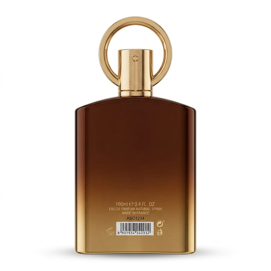 Fragrance / Eau De Parfum — Studio - Back View | Generated by Modelize