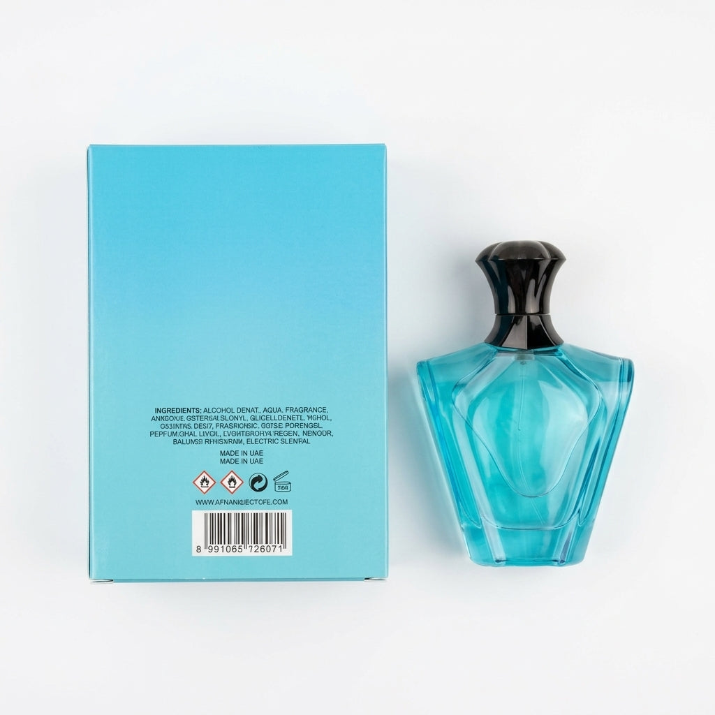 Fragrance — Flat Lay - Back | Generated by Modelize