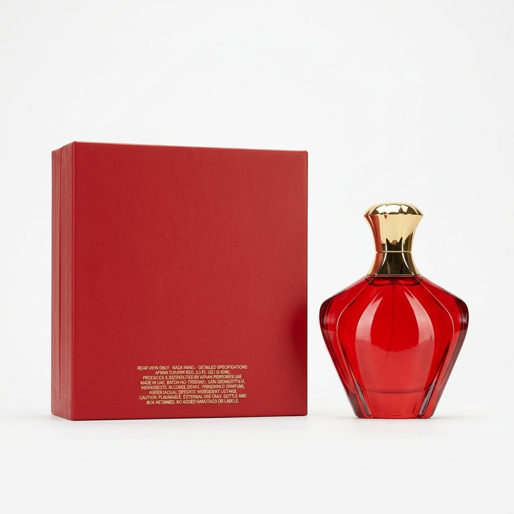 Eau De Parfum set — Studio - Back View | Generated by Modelize