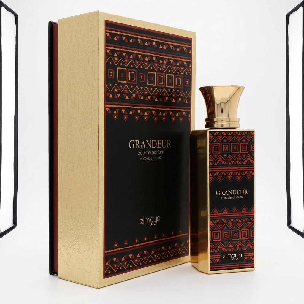 Eau De Parfum — Studio - Side View | Generated by Modelize