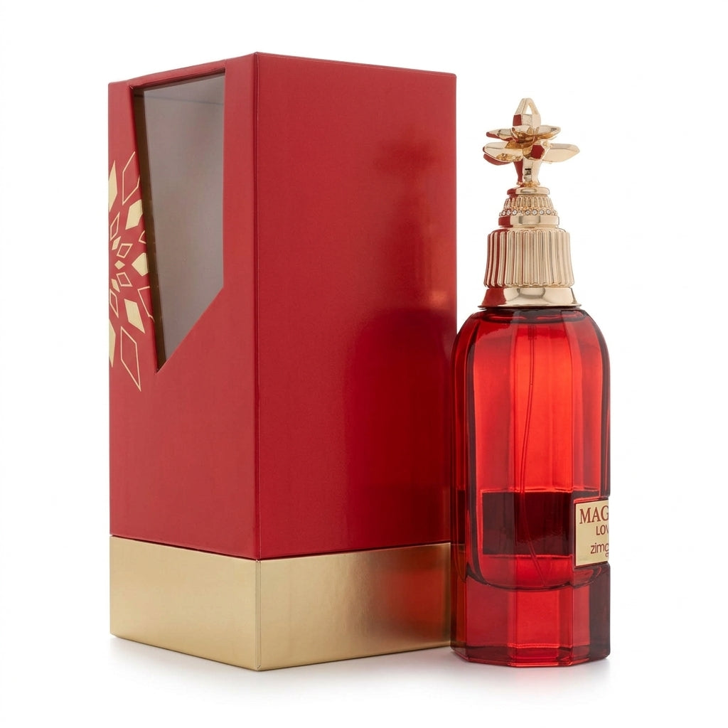 Eau De Parfum — Studio - Back View | Generated by Modelize
