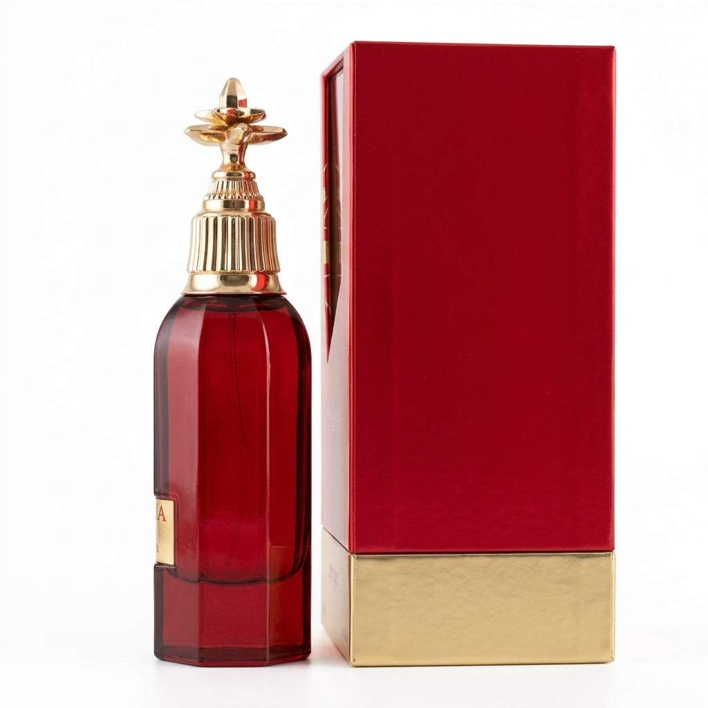Eau De Parfum — Studio - Side View | Generated by Modelize