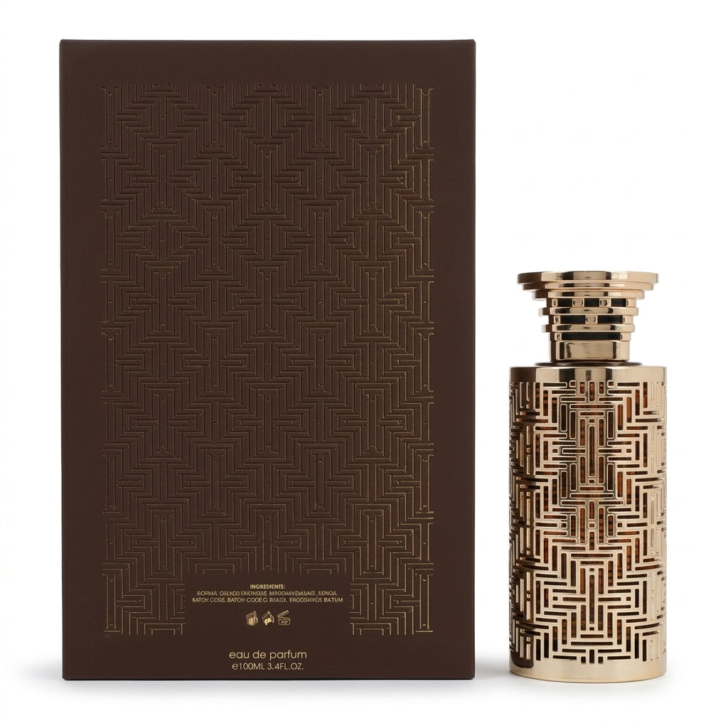 Eau De Parfum Spray — Studio - Back View | Generated by Modelize