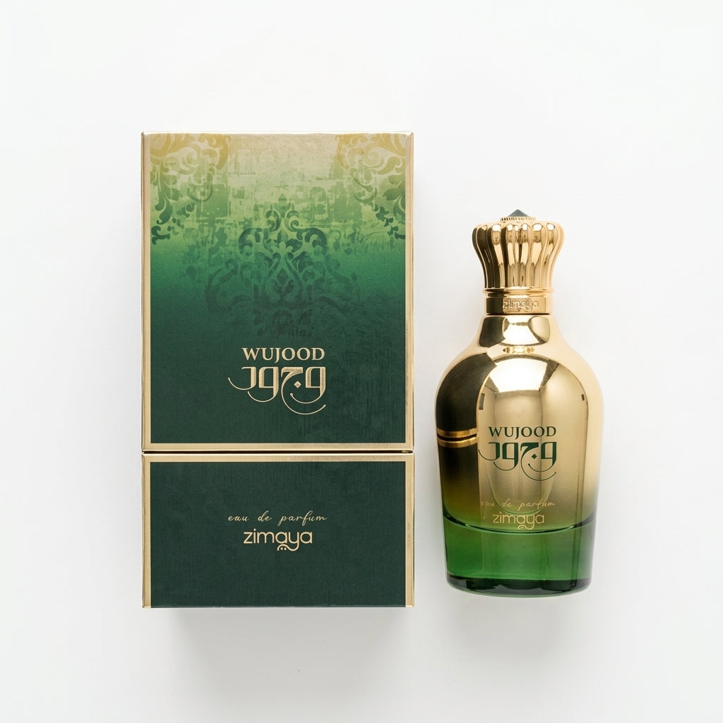 Perfume — Flat Lay - Front | Generated by Modelize