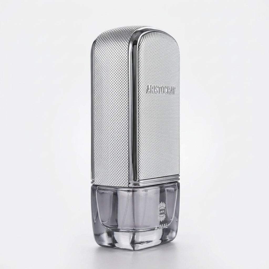 Men's Eau De Parfum — Studio - Side View | Generated by Modelize