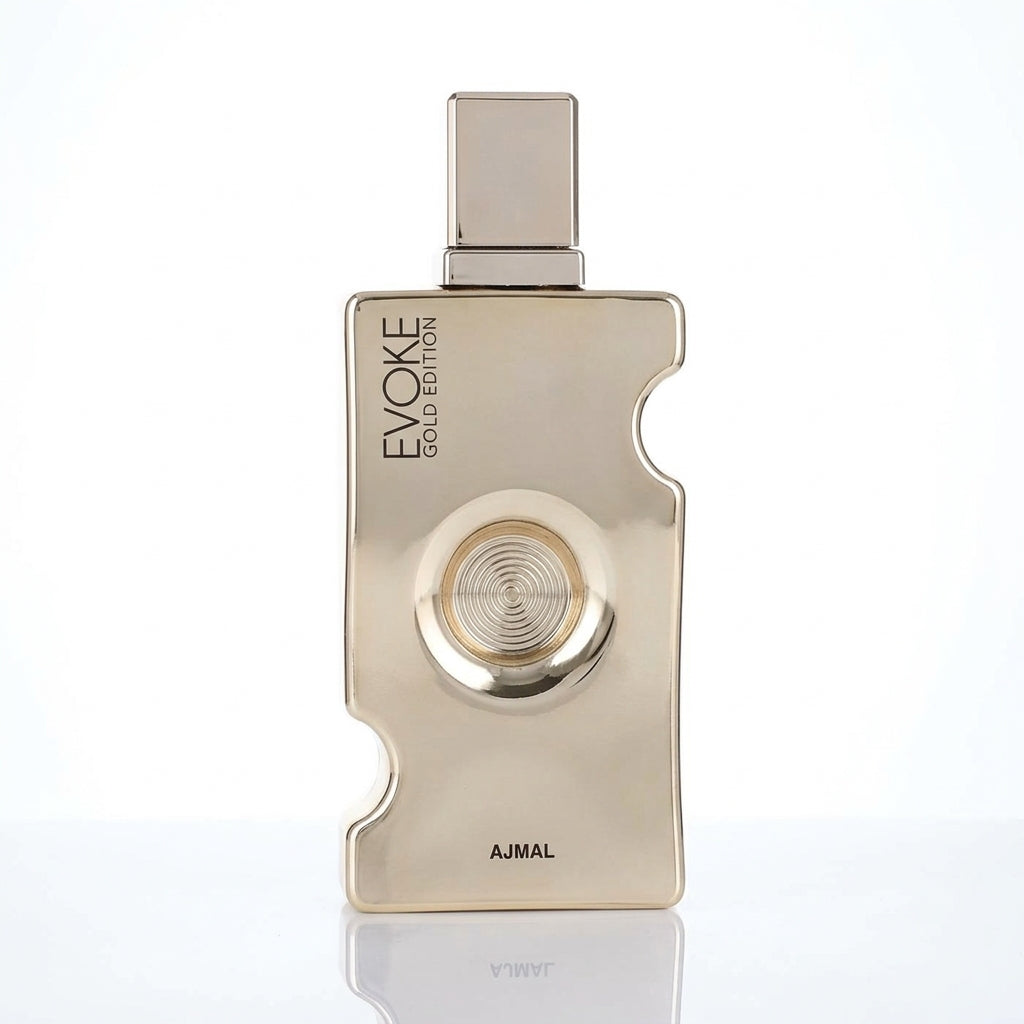 Perfume bottle and packaging — Studio - Back View | Generated by Modelize