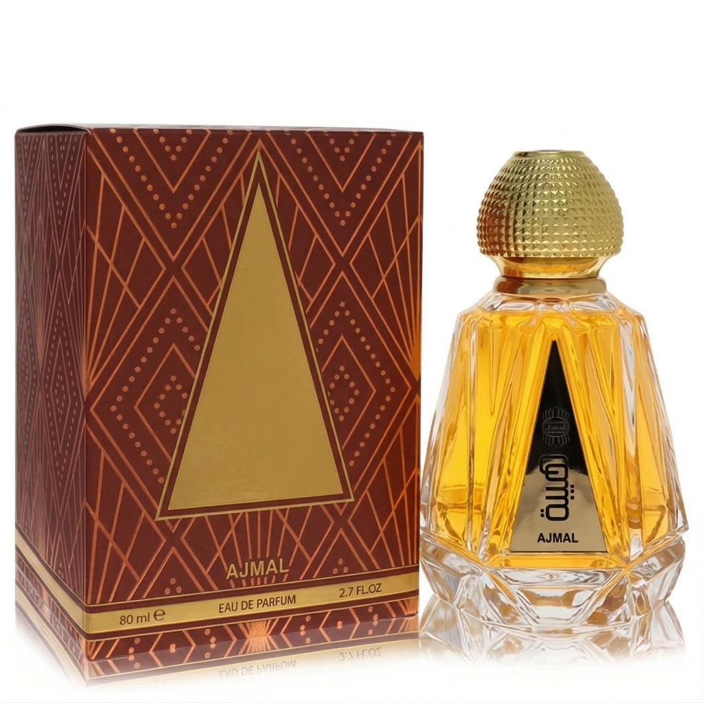 Fragrance bottle and packaging — Studio - Back View | Generated by Modelize