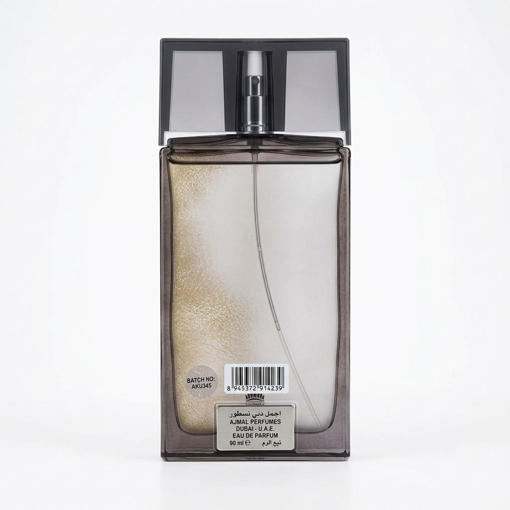 Men's Cologne / Eau De Parfum — Studio - Back View | Generated by Modelize
