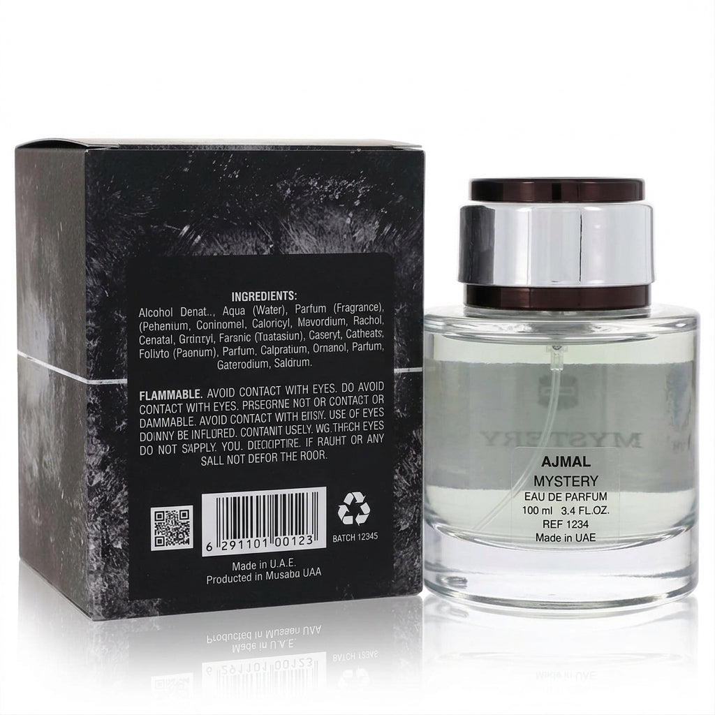 Eau De Parfum / Fragrance — Studio - Back View | Generated by Modelize