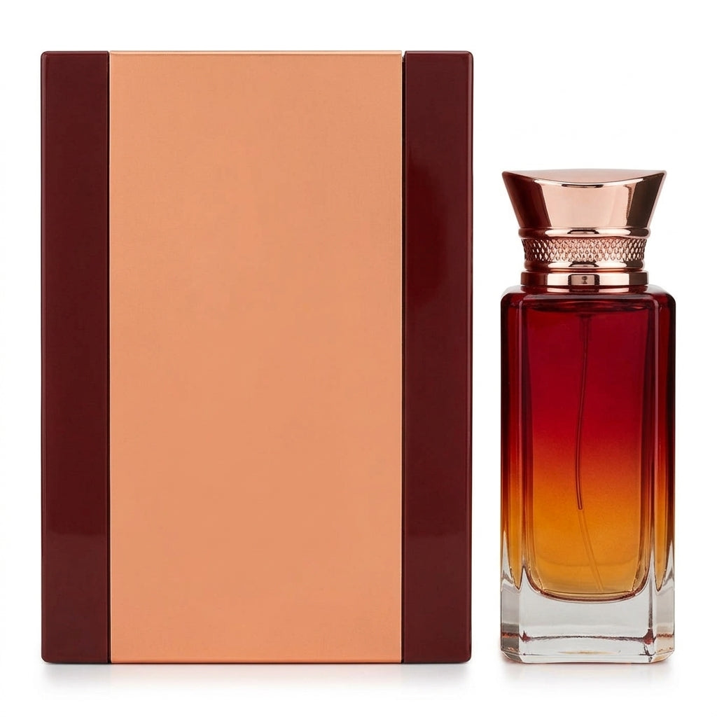 Eau De Parfum — Studio - Side View | Generated by Modelize