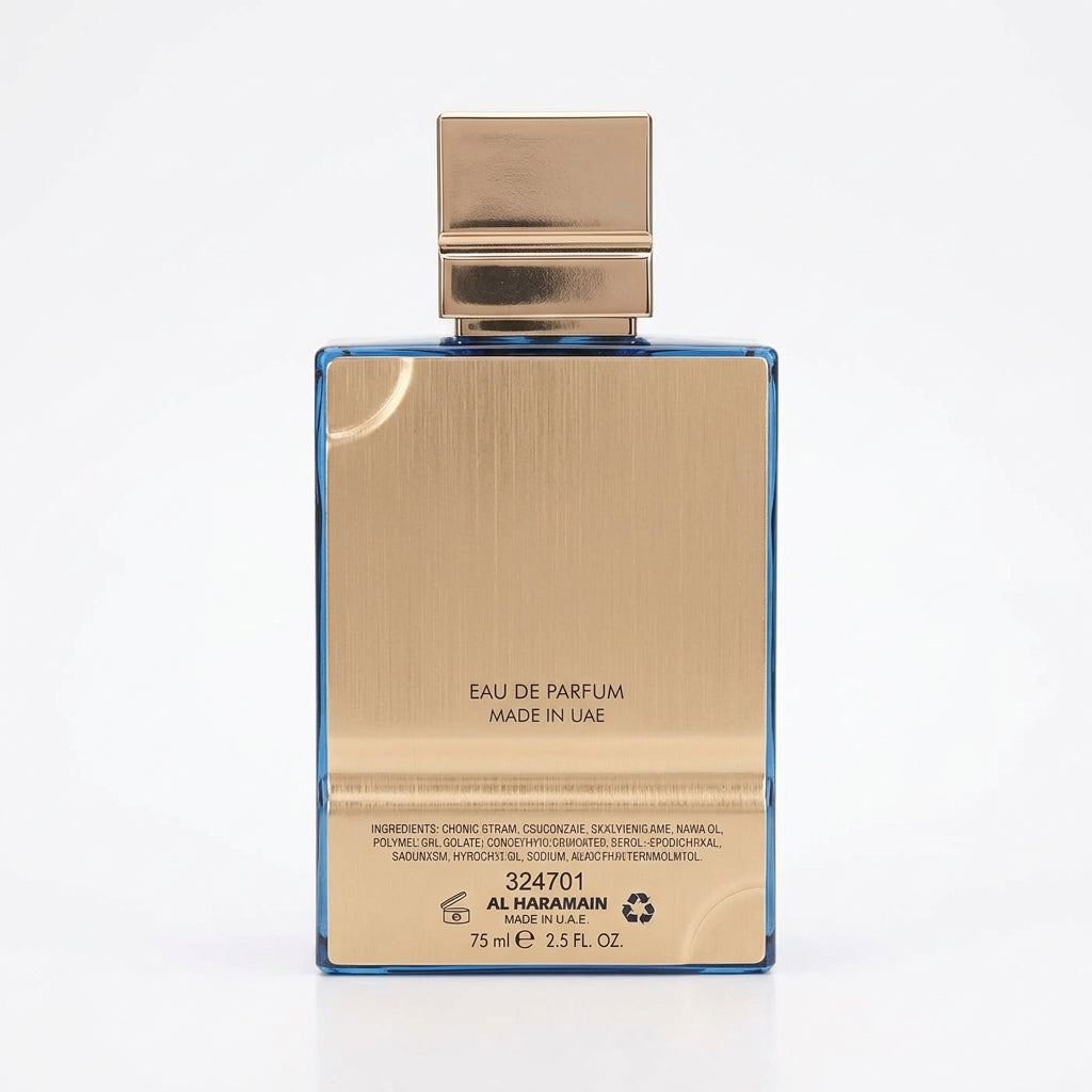 Perfume / Fragrance — Studio - Back View | Generated by Modelize