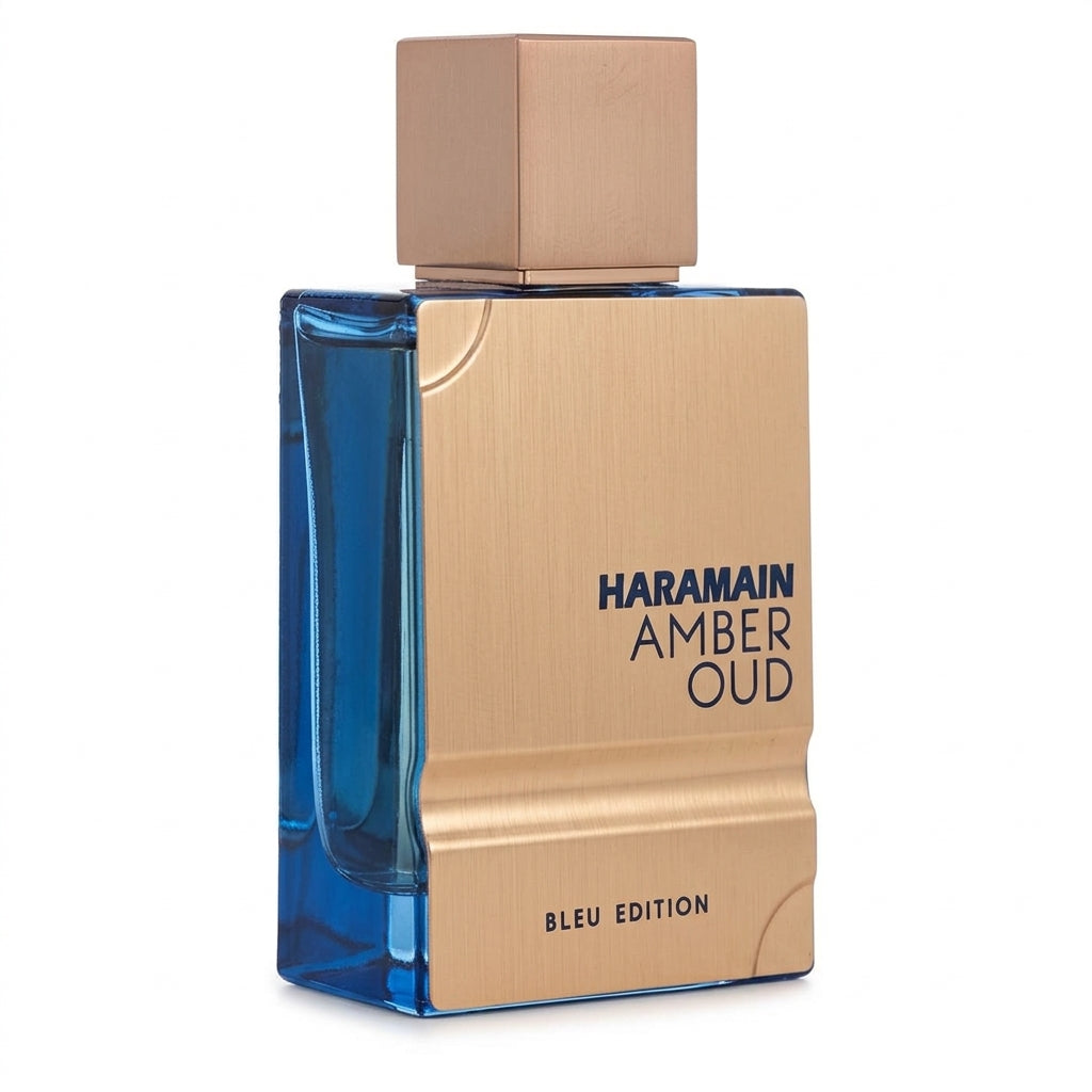 Fragrance bottle — Studio - Side View | Generated by Modelize