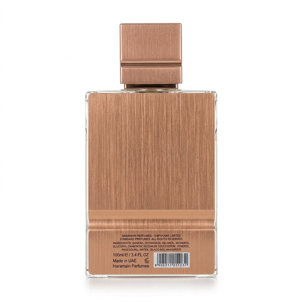 Fragrance / Eau De Parfum — Studio - Back View | Generated by Modelize