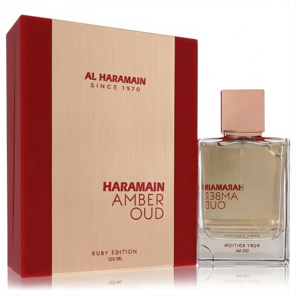Eau De Parfum Spray and packaging — Studio - Back View | Generated by Modelize