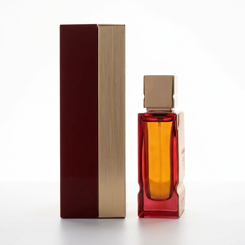 Eau De Parfum — Studio - Side View | Generated by Modelize