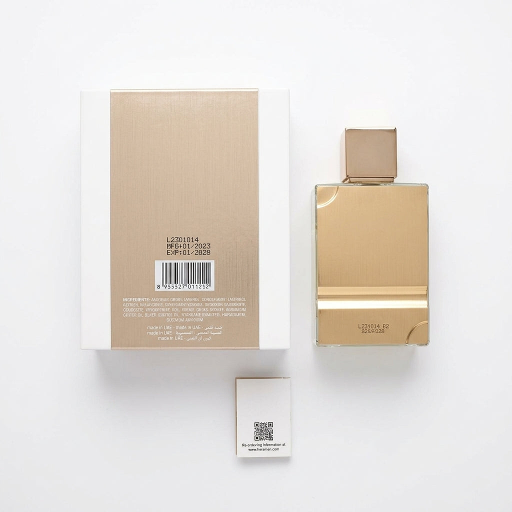 Eau De Parfum Spray — Flat Lay - Back | Generated by Modelize