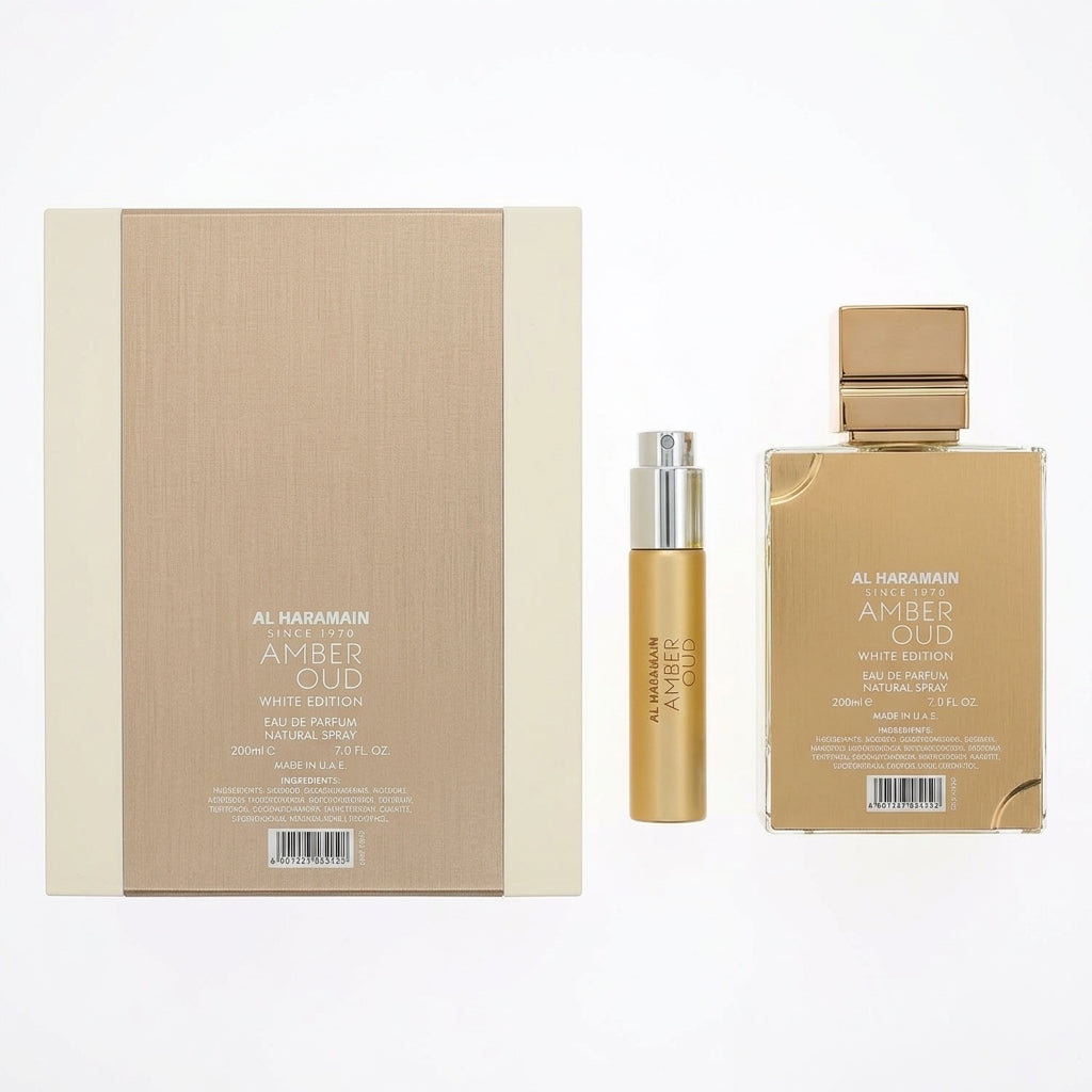 Luxury Fragrance Set — Flat Lay - Back | Generated by Modelize