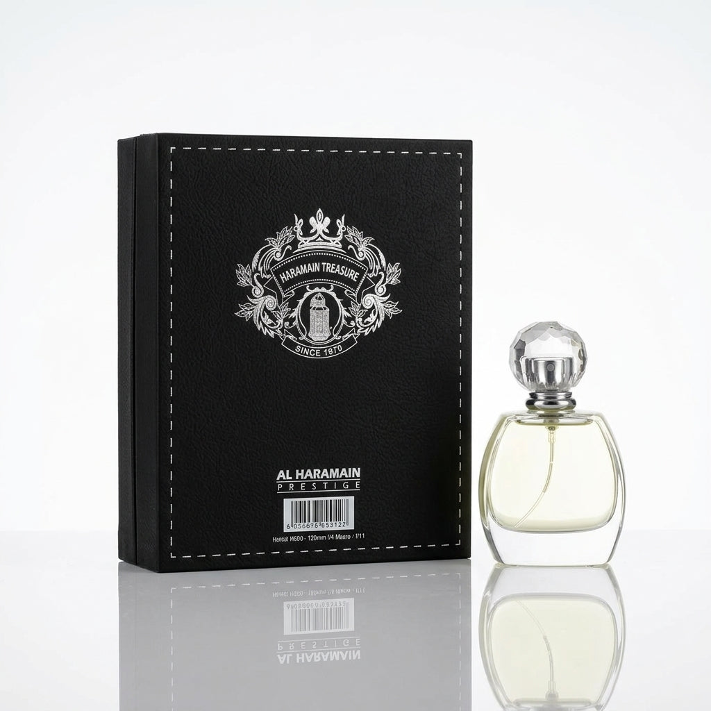 Eau De Parfum — Studio - Back View | Generated by Modelize