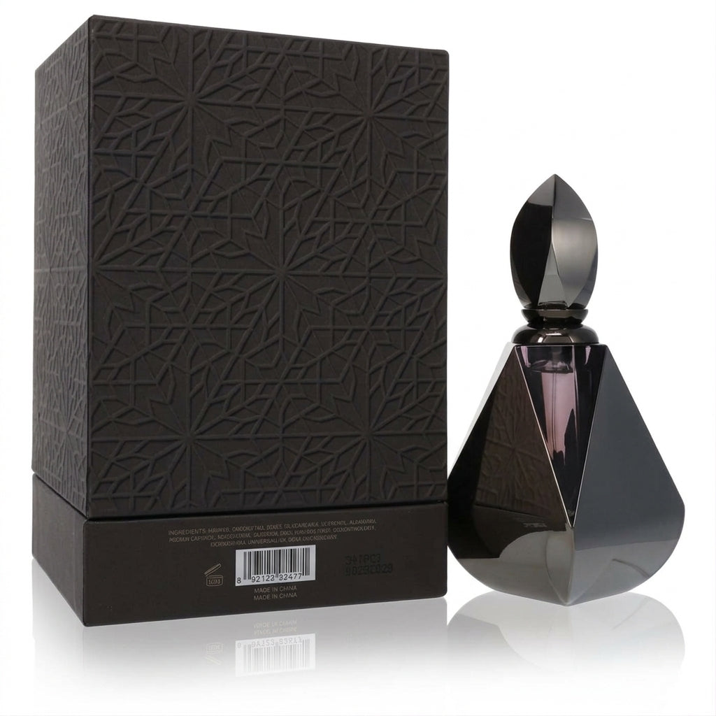 Eau De Parfum Spray and Display Box — Studio - Back View | Generated by Modelize