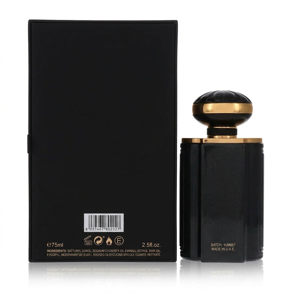 Eau De Parfum — Studio - Back View | Generated by Modelize
