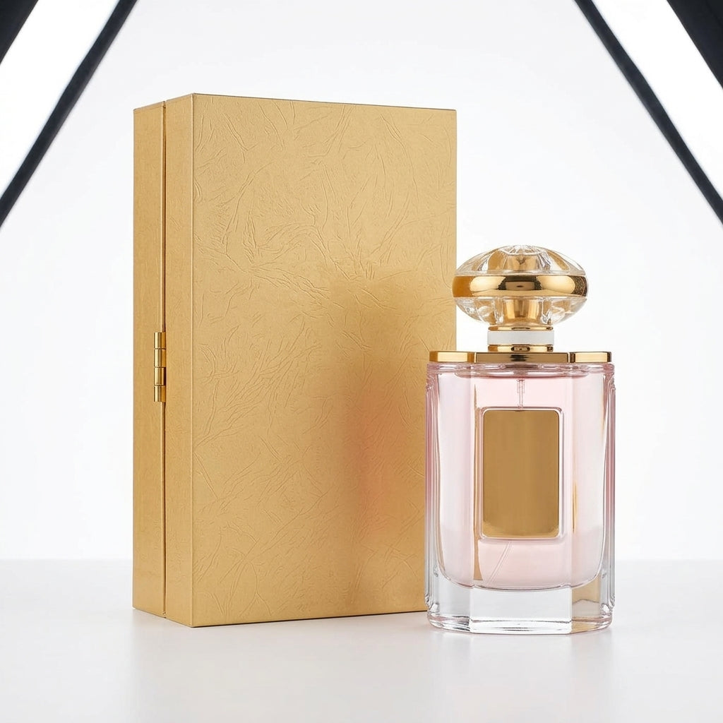 Eau De Parfum — Studio - Back View | Generated by Modelize