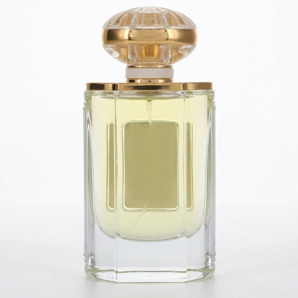 Perfume Bottle — Studio - Back View | Generated by Modelize