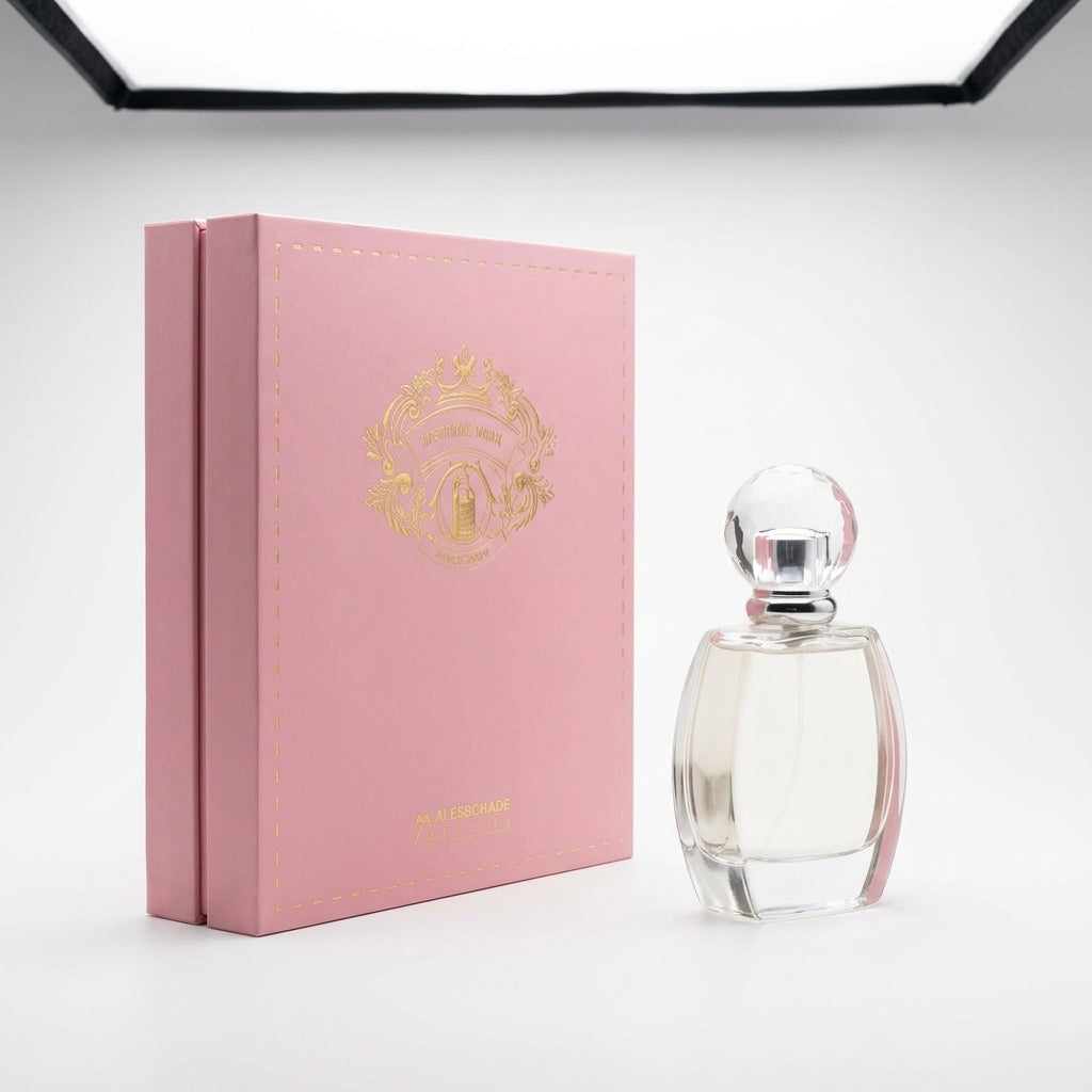 Eau De Parfum Spray — Studio - Side View | Generated by Modelize